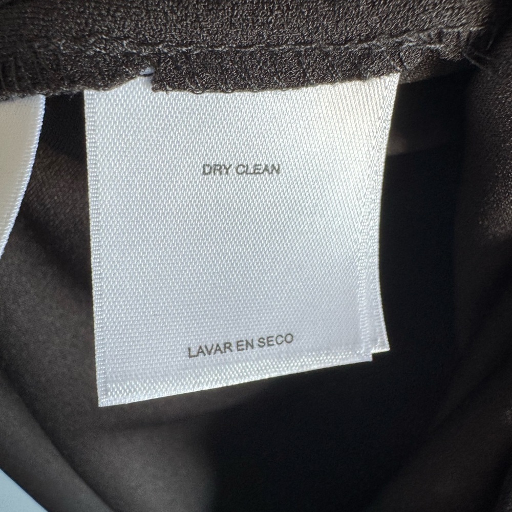 Kasper Black Mini Dress with Scalloped Hem - Picture 7 of 9